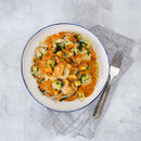 Chicken with Stir Fry Vegetables, Noodles & Mango Sauce