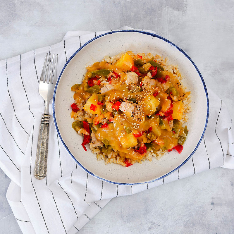 Sweet & Sour Chicken with Pineapple & Bell Peppers